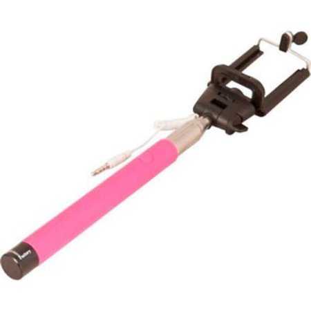 INGRAM MICRO Urban Factory Universal Wired Monopod, 9.25" to 41.34" Height, Pink SIF02UF